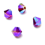 Bicone 4 - Rubis AB2x (25 pces)