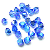 Bicone 4 - Saphir AB2x (25 pces)