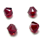 Bicone 4 - Siam (25 pces)