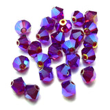 Bicone 4 - Siam AB2x (25 pces)