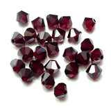 Bicone 4 - Siam Satin (25 pces)