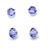 Bicone 4 - Tanzanite (25 pces)