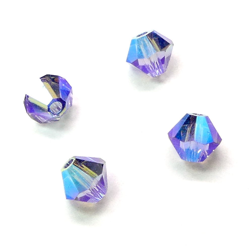 Bicone 4 - Tanzanite AB2x (25 pces)