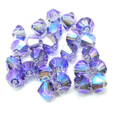 Bicone 4 - Tanzanite AB2x (25 pces)