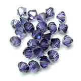 Bicone 4 - Tanzanite Satin (25 pces)