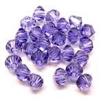 Bicone 4 - Tanzanite (25 pces)