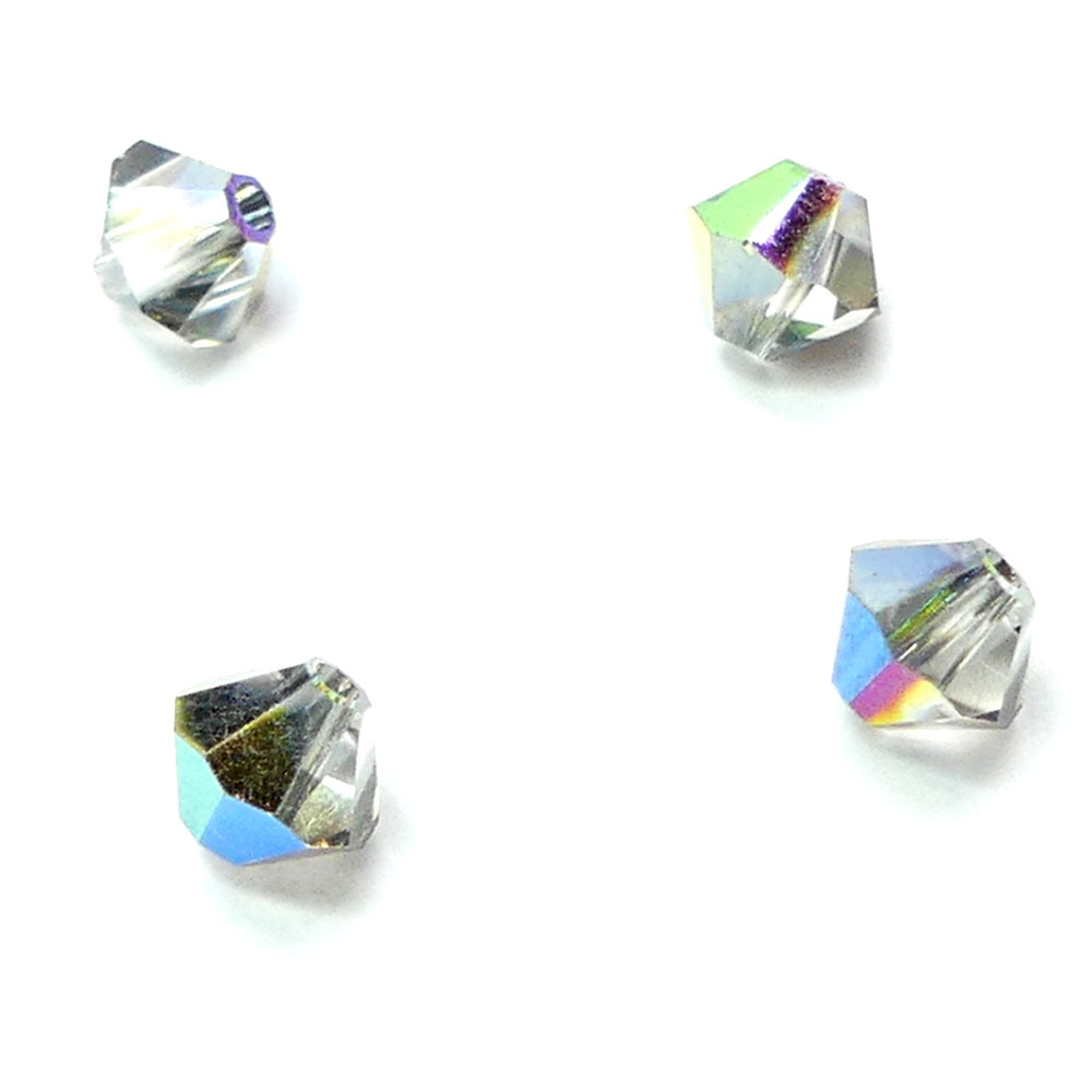 Bicone 4 - Vitrail Medium (25 pces)