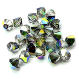 Bicone 4 - Vitrail Medium (25 pces)