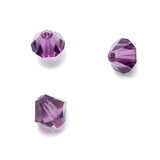 Bicone 6 - Amethyste (12 pces)