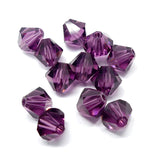 Bicone 6 - Amethyste (12 pces)