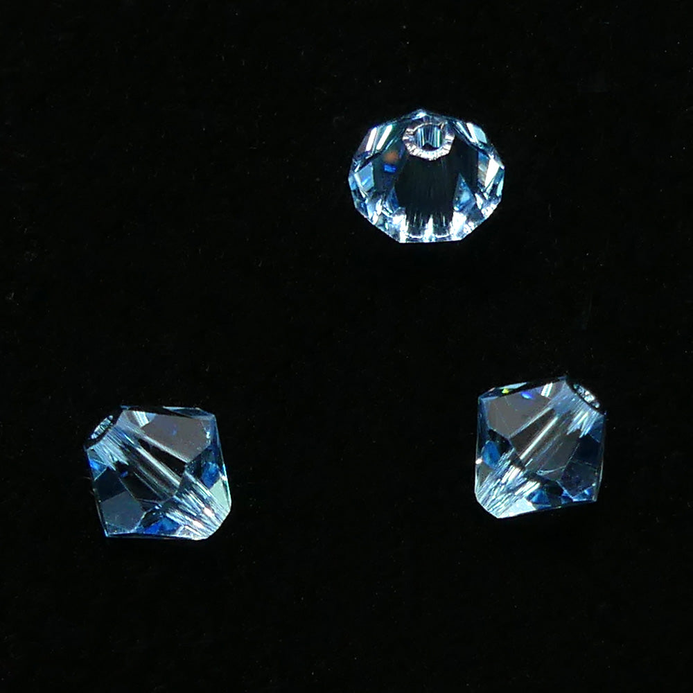 Bicone 6 - Aquamarine (12 pces)