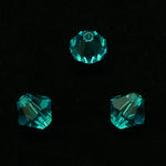Bicone 6 - Blue Zircon (12 pces)