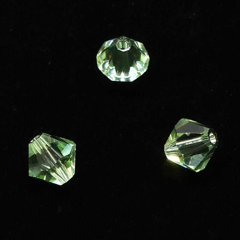 Bicone 6 - Chrysolite (12 pces)