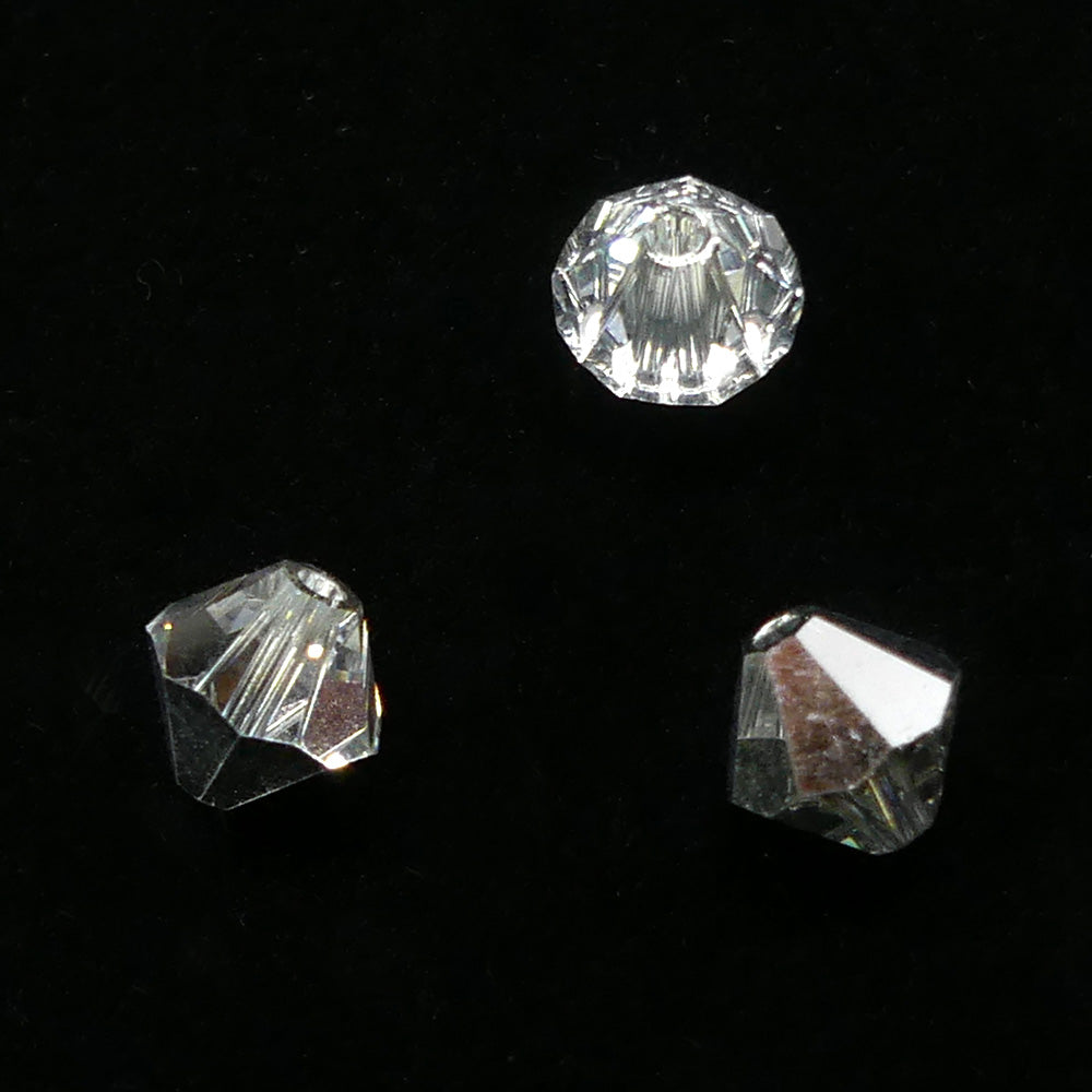 Bicone 6 - Crystal Comet Argent Light (12 pces)
