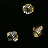 Bicone 6 - Crystal Golden Shadow (12 pces)