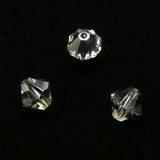 Bicone 6 - Crystal Satin (12 pces)