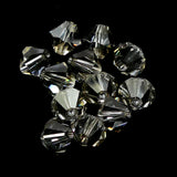 Bicone 6 - Crystal Satin (12 pces)