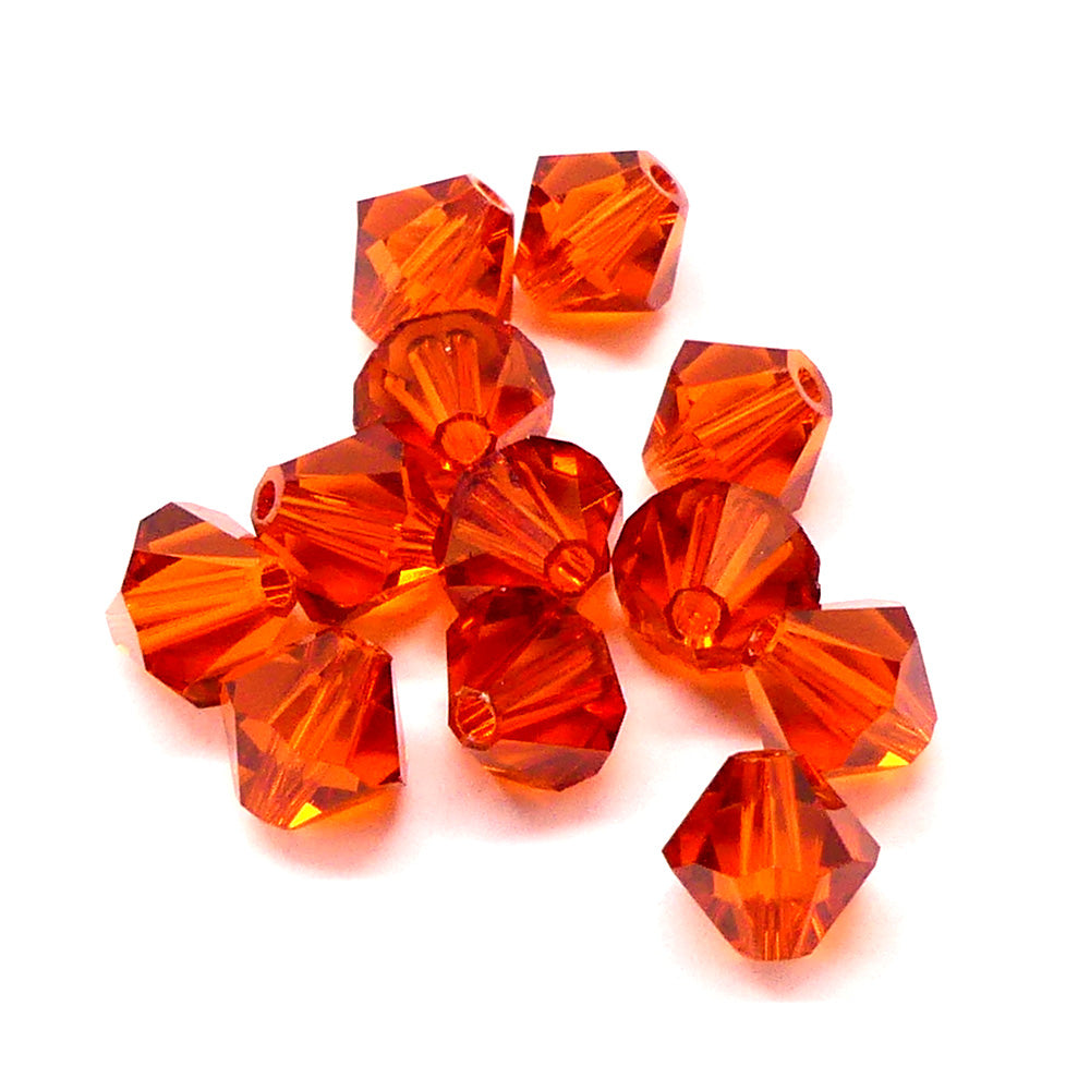 Bicone 6 - Indian Red (12 pces)