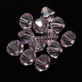 Bicone 6 - Light Amethyst (12 pces)