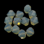 Bicone 6 - Light Grey Opal (12 pces)