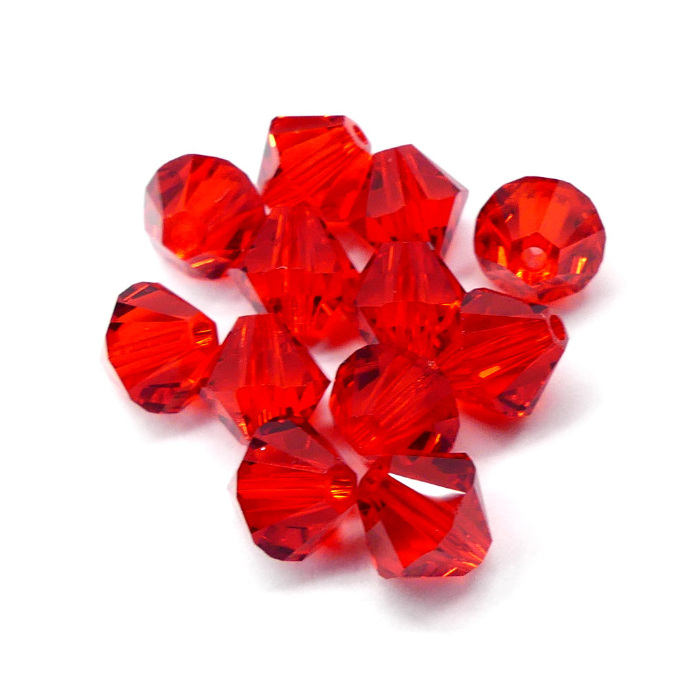 Bicone 6 - Light Siam (12 pces)