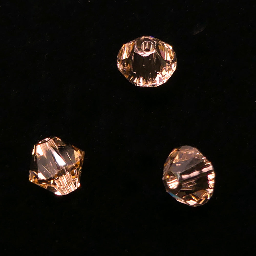 Bicone 6 - Light Peach (12 pces)