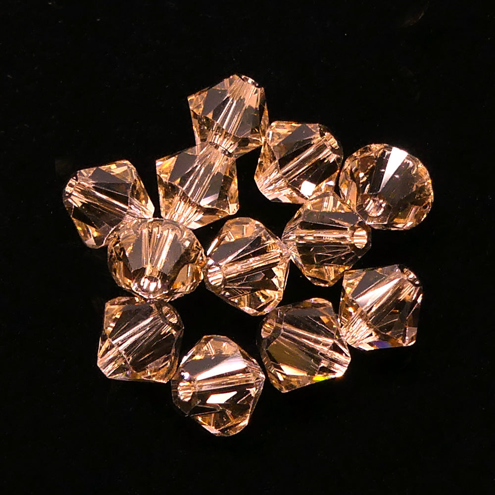 Bicone 6 - Light Peach (12 pces)