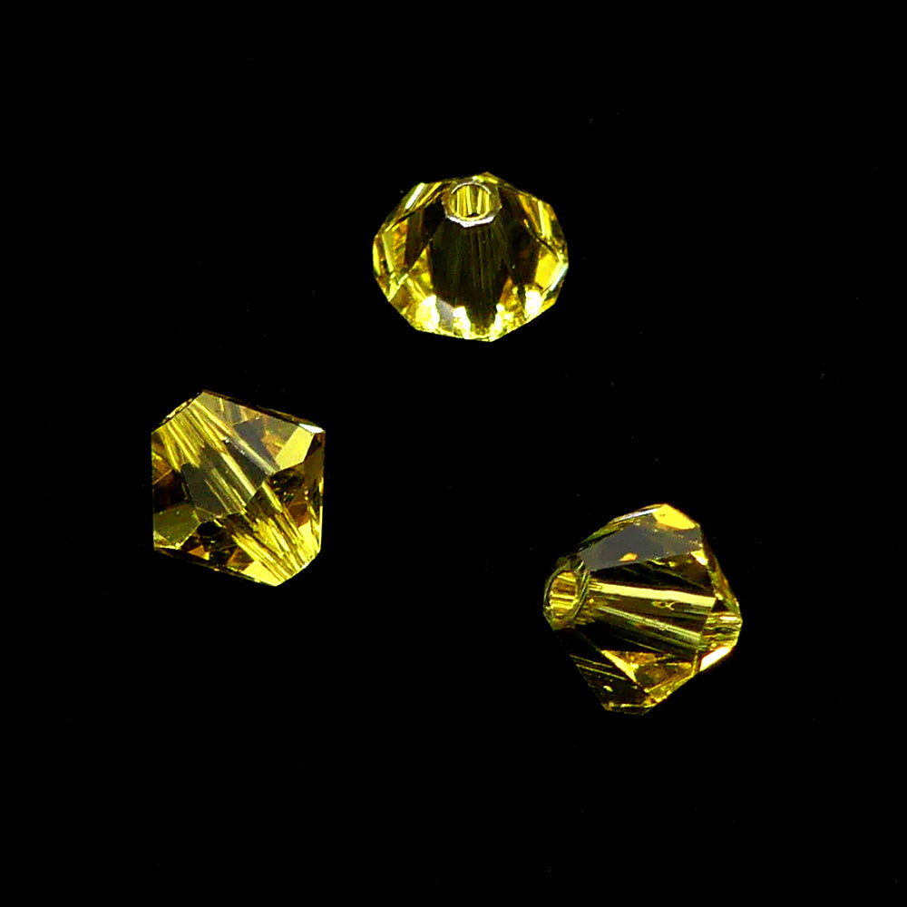 Bicone 6 - Light Topaze (12 pces)