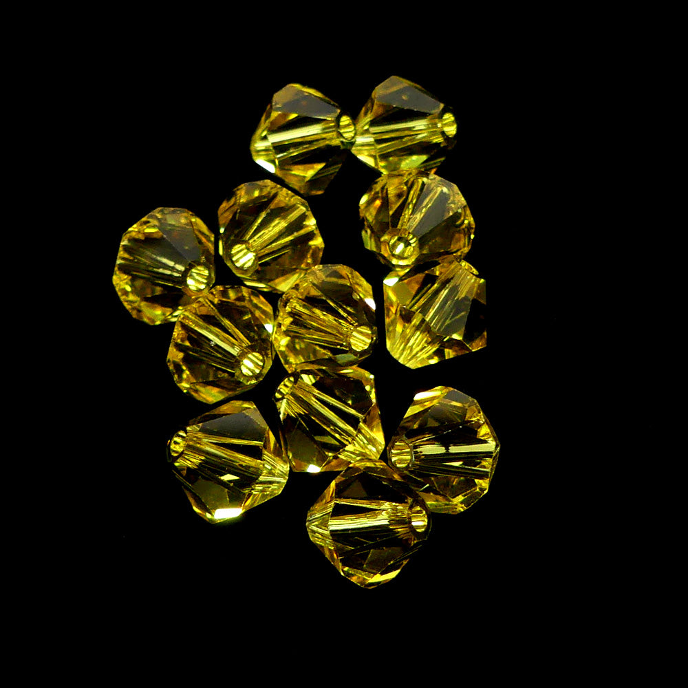 Bicone 6 - Light Topaze (12 pces)