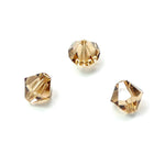 Bicone 6 - Light Smoked Topaze (12 pces)
