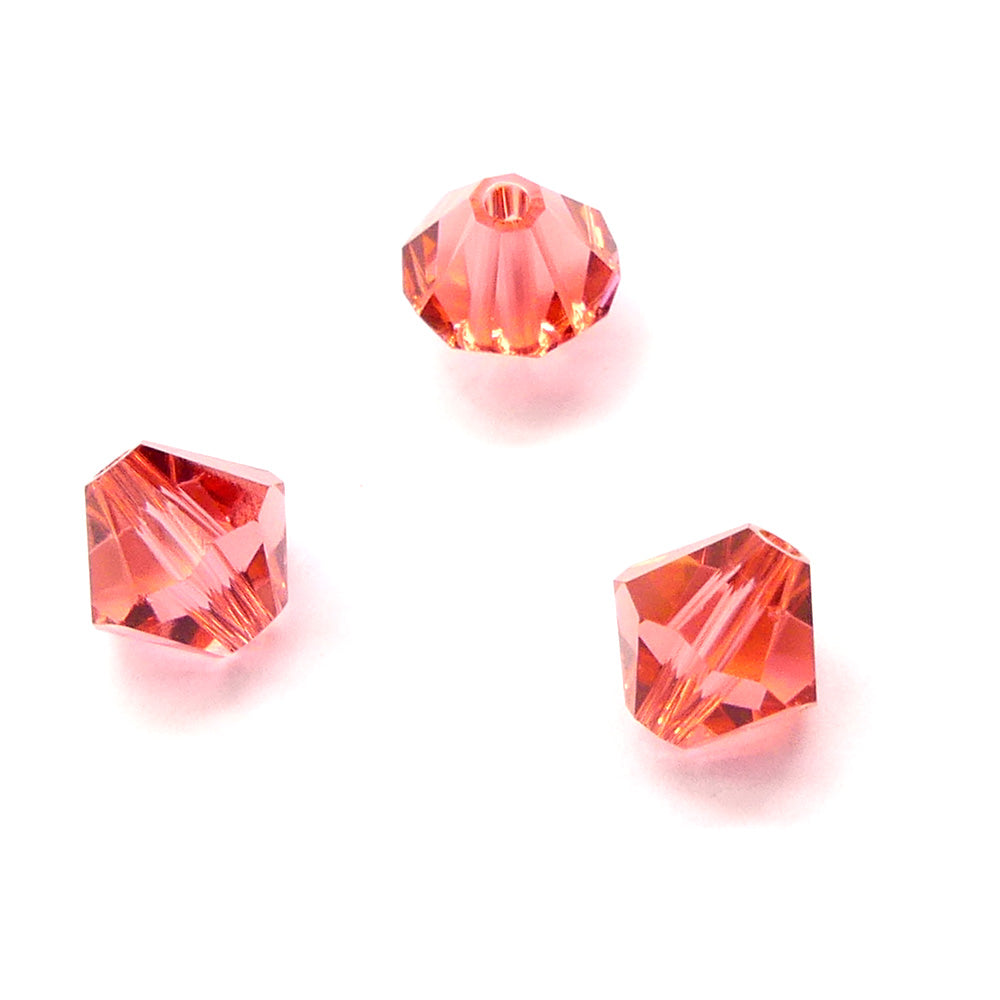 Bicone 6 - Padparadscha (12 pces)