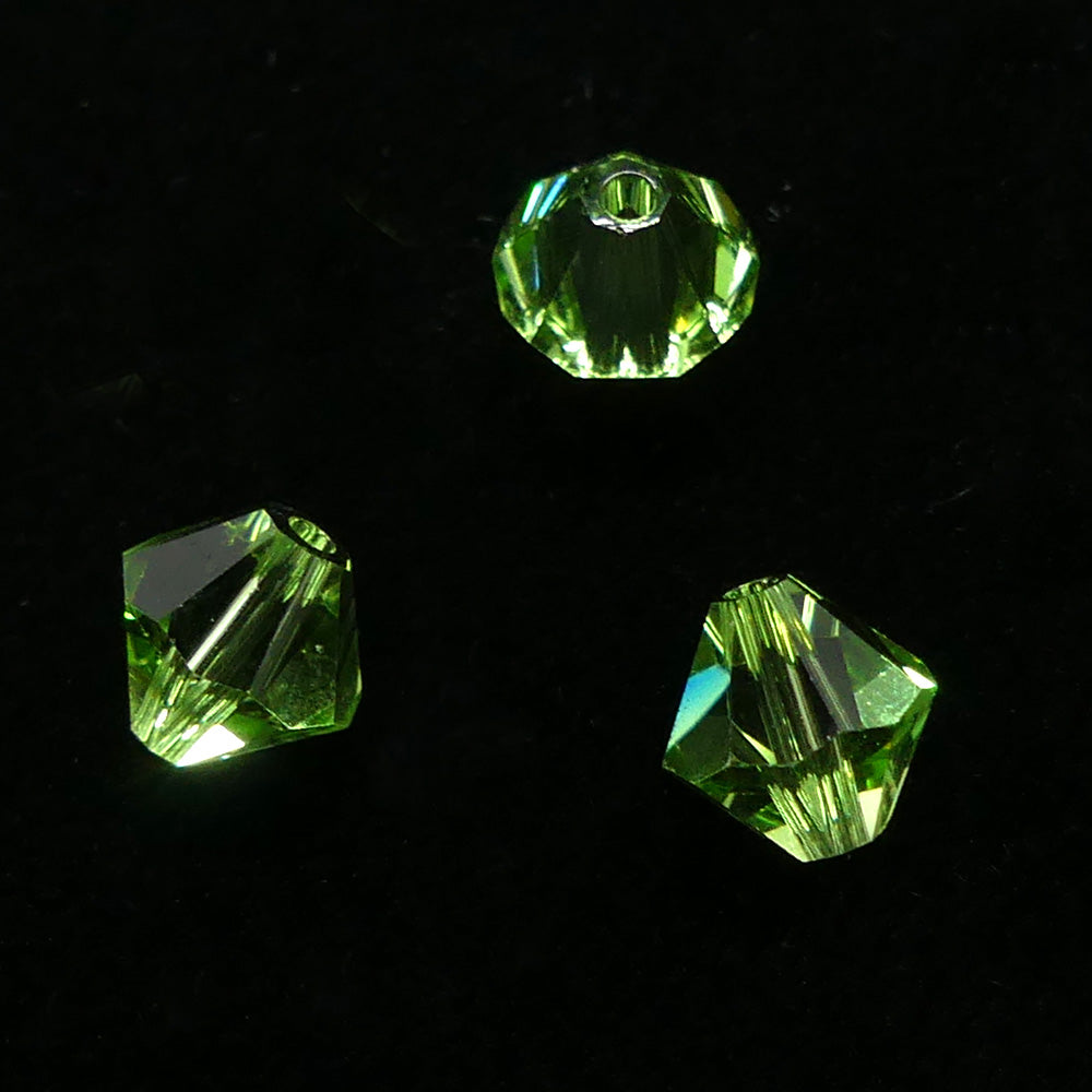 Bicone 6 - Peridot (12 pces)