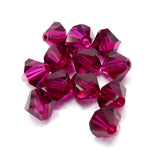 Bicone 6 - Ruby (12 pces)