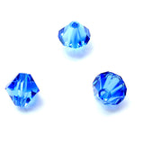 Bicone 6 - Sapphire (12 pces)
