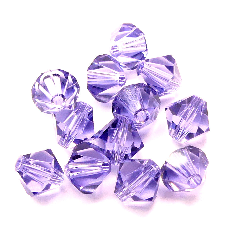 Bicone 6 - Tanzanite (12 pces)