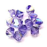 Bicone 6 - Tanzanite AB (12 pces)