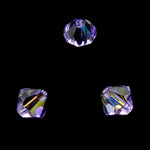 Bicone 6 - Violet AB (12 pces)