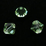 Bicone 8 - Chrysolite (5 pces)