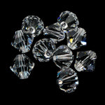Bicone 8 - Crystal (5 pces)