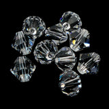 Bicone 8 - Crystal (5 pces)