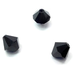 Bicone 8 - Jet (5 pces)