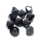 Bicone 8 - Jet (5 pces)
