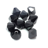 Bicone 8 - Jet (5 pces)
