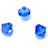 Bicone 8 - Sapphire (5 pces)