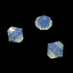 Bicone 8 - White Opal (5 pces)