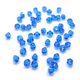 Bicone 3 - Capri Blue (25 pces)