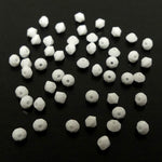 Bicone 3 - Chalk White (25 pces)