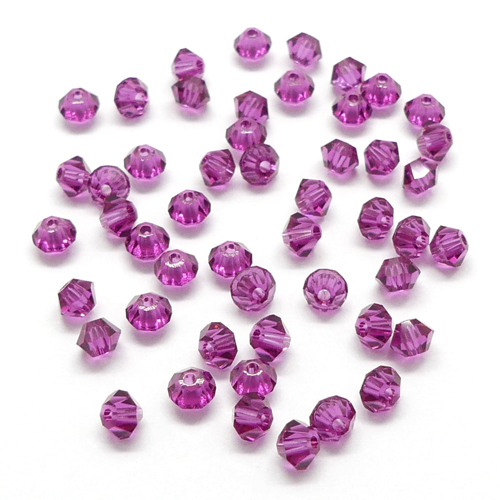 Bicone 3 - Fuchsia (25 pces)