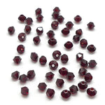 Bicone 3 - Garnet (25 pces)