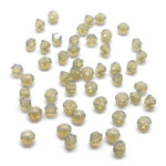 Bicone 3 - Light Grey Opal (25 pces)